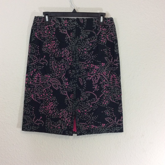 🌷bentley a.  pink & black Pencil skirt - Picture 3 of 8